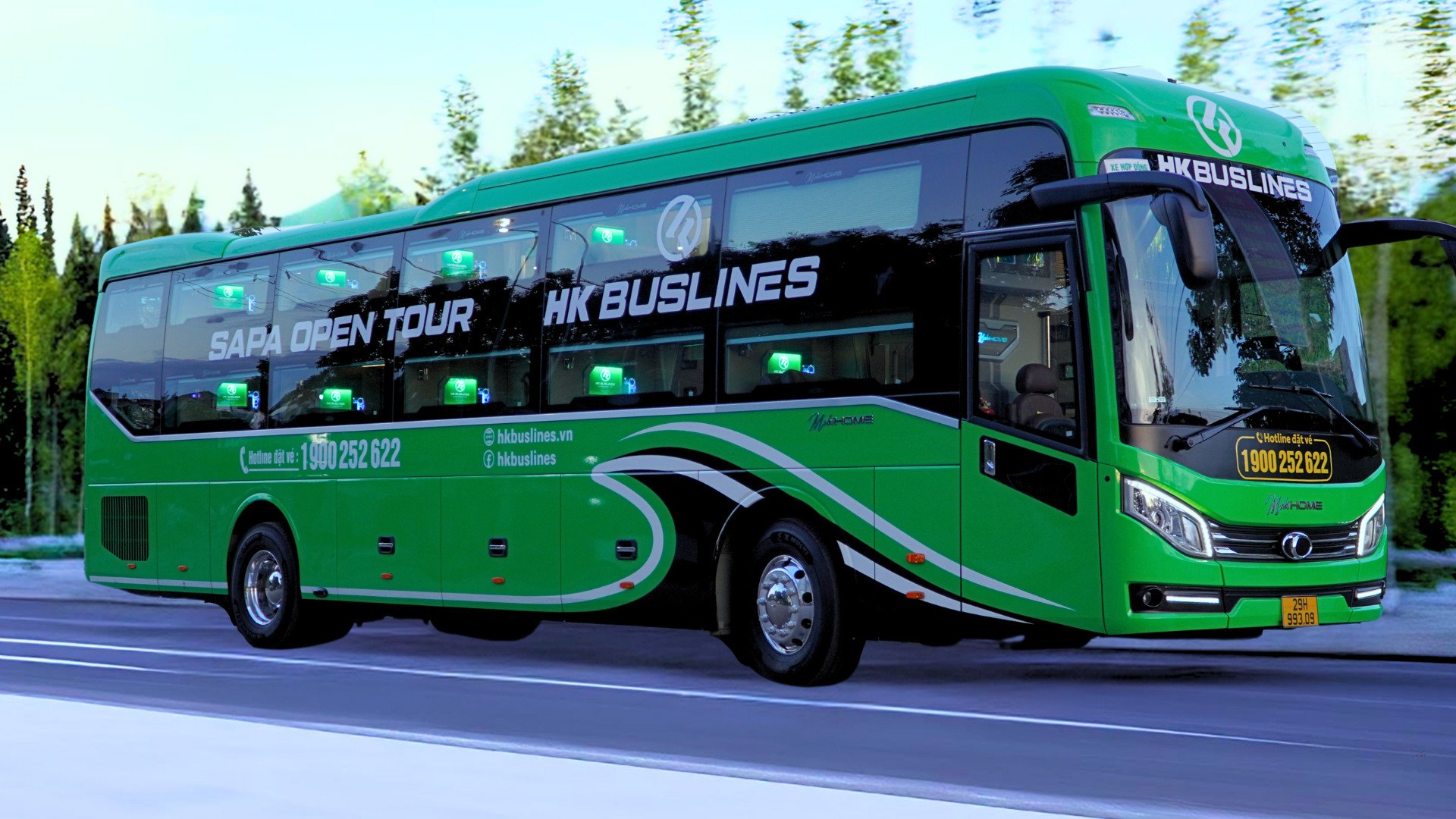 Hanoi - Sapa sleeper luxury bus 24 cabins